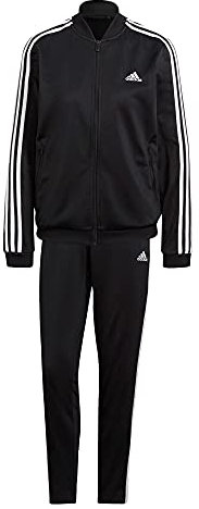 adidas Femme Essentials 3-Stripes Track Suit, Black, S