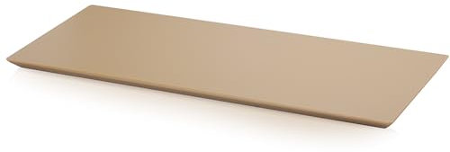 METALTEX - Piano professionale da cucina Cut&Serviver 50 x 20 x 1,5 cm, colore: beige