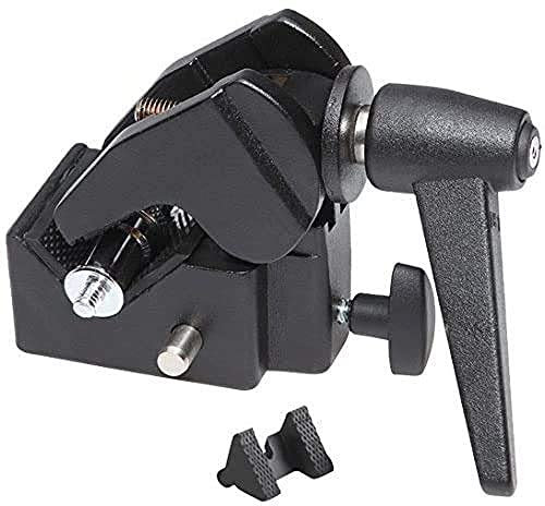 fotoconic Super Clamp Multifunktions-Studio-Clip-Halterung mit 0,6 cm (1/4 Zoll), 0,95 cm (3/8 Zoll) Stecker