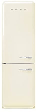 Smeg Fifties Style Left Hand Hinge 60/40 Frost Free Fridge Freezer - Cream