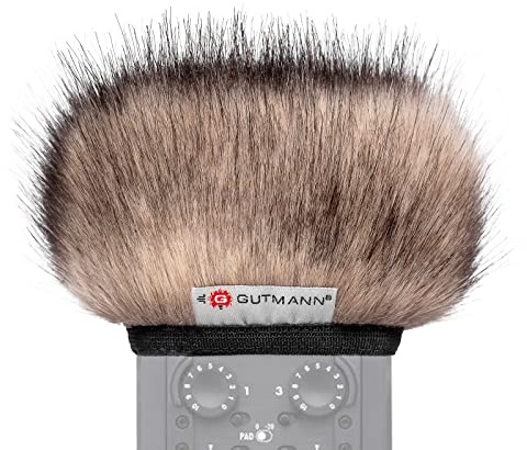 Gutmann Fur Microphone Windshield Windscreen for Zoom H6 CAT | Made in Germany