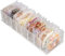 Casiwaft Acrylic Jewelry Box with 30pcs Zipper Bags, Jewelry Organizer for Rings, Necklace, Bracelets, Earrings
