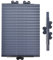 DLLY Thermo Dachfenster Rollos Ohne Bohren, Sonnenschutz-verdunkelungsrollos Mit Saugnäpfen, Plissee-rollos, Temporäre Jalousien, Für Velux- Und Roto-Fenster,80x140cm/31.5 * 55in