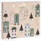 Spetebo Tee Adventskalender 2025 beige - 24 Teebeutel - Verschiedene Teesorten für die Weihnachtszeit - Advent Weihnachten Deko Kalender Probier Set