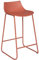 ATMOSPHERA CREATEUR D'INTERIEUR - Sgabello da bar otac in metallo rosa terracotta