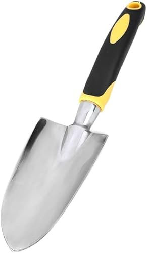 Spatola da giardino, Pala a mano in acciaio inossidabile, Cazzuola a mano per attrezzi da giardino, rastrello, coltivatore, attrezzi per diserbo con manico ergonomico