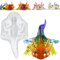 LET'S RESIN Moldes grandes de resina de ajolote de silicona, moldes de silicona de animales detallados en 3D, moldes de resina epoxi flexibles y sin esfuerzo, moldes de epoxi profundos gruesos para