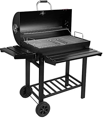 KWMAEEUID Grill, Röster und Smoker. BBQ-Grill, multifunktionaler Keramik-Grill, Eier-Outdoor-Küchenstil