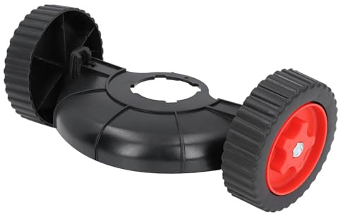 Rueda Soporte para Cortadora Césped Plástico Ajustable en Altura con Agarre Cómodo, Adecuada para Cortadoras Hilo con Gasolina y Eléctricas para Desmalezado de Jardines y Paisajes
