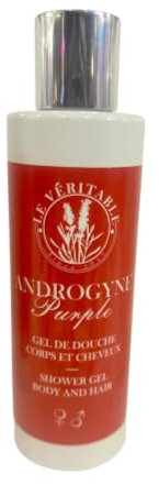 Le Véritable - Gel Douche Androgyne Purple – 200 ml – Soin Corps Mixte et Naturel – Parfum Unisexe Fruité & Élégant – Sans Sulfates, Sans Paraben – Vegan – Pour Peaux Sensibles – Made in France