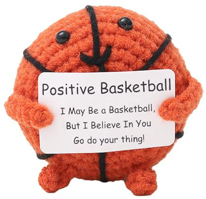 ClcIosis Minipuppe Basketball Geschenke, Basketball Geschenk Für Jungs,Positive Geschenke, Schön und Praktisch Geschenk für Frauen Langlebig und Robust Kann an Familie, Freunde und Kollegen Gegeben