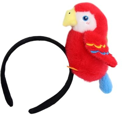 LOFOTU Stilvoller Vogel-Kopfschmuck, Abschlussball, Geburtstag, Haarbänder, lustige Kopfbedeckung, Halloween-Puppe, bezaubernde Haar-Kopfbedeckung, trendiges Vogel-Stirnband