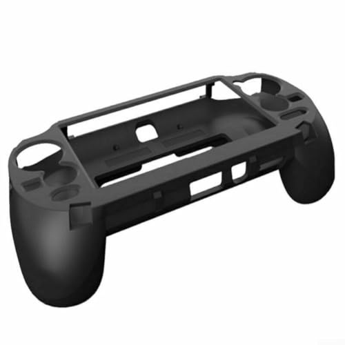 Game Controller Protective Case for PS Vita 1000 with Ergonomic Grip and L2 R2 Trigger Button Covers, 1000 Game Controller Trigger L2 R2 Cover Protective Case(Black)