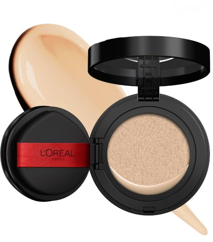 L'Oréal Paris Infallible Fresh Wear Cushion Foundation, Shade: 120 | Korean Makeup Inspired, Buildable Medium-To-Full Coverage, Upto 24H Longwear, Breathable Formula