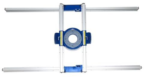 Router Sled for Flattening Sled System Adjustable Trimming Planing Machine Levels Wood Slabs Up to 28” Wide for Home DIY Woodworking Routers