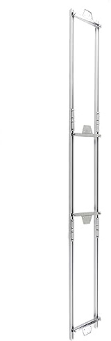 Acouto Système de Broyeur sur Rail de 9 Pieds 2 7m, Kit de 4 Barres Transversales, Rail de Moulin, 6 Rails, 4 Guides de Vis