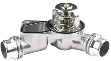 Termostato Motor Conjunto De Carcasa Termostato Aluminio, Salida Bomba De Agua Refrigerante, Compatible Con E46 E39 X3 X5 Z3 Z4 320i 325i 330i 525i 530i 11531437040