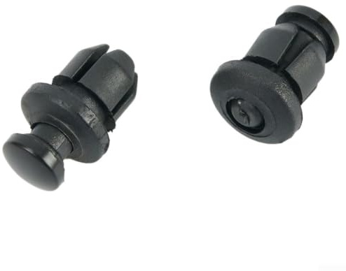 Wablissia Lot de 20 clips de carénage de moto en nylon pour Honda CBR1100XX, Blackbird 97-07, ST1300, rivets en plastique paneuropéens