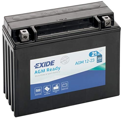 EXIDE AGM12-23 Moto Batterie, 12 V