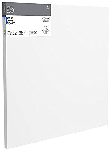 Winsor & Newton 100 x 100 cm Professional Cotton Deep Edge Canvas (Pack of 1)