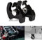 Sissy Bar Clips per Electra Road Street Glide Road King Softail Night Train 883 1200 Tutti Gli Anni,PSLER Clip di Aggancio per Portapacchi Sissy Bar Rotante Staccabile Kit