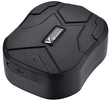 Winnes GPS Tracker 5 Monate Standby-Zeit Reale Positionierung Ohne ABO GPS Tracker Für Auto/Motorrad Wasserdicht Stark Magnet Auto GPS Tracker Mit Kostenloser App TK905B