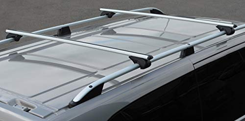 ALVM Parts & Zubehör Querträger für Dachreling für T6 Transporter (16+) 100 kg abschließbar