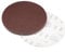 sourcing map 9 Inch Sanding Disc 40 Grits Flocking Sandpaper for Sander 10 Pcs