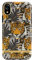 Richmond & Finch Designed for iPhone XR Case, Tropical Tiger Case for iPhone XR with Gold Details - Black
