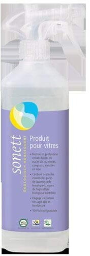 SONETT - Nettoyant pour Vitre - Produit en spray - Ecologique - 500 ml