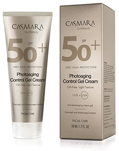 Casmara I Photo-Aging Control Gel Cream | SPF 50 | Protección UVA/UVB antiedad y reafirmante | 50 ml