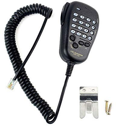 rongweiwang MH-36 Hand Mic Ersatz für Yaesu MH-36B6J Mic für FT-2600M DTMF Mic Lautsprecher Ersatz für FT-90R FT-FT-2600M 3000M FT-8000R FT-8100R
