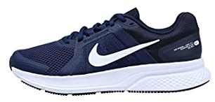 NIKE Men's Run Swift 2 Running Shoe, Midnight Navy White Obsidian, 12 UK