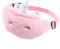 PRETYZOOM Rosa Mädchen Plüsch Pack Einhorn Hüfttasche für Kinder Plüsch Gürteltasche Kleine Bauchtasche mit verstellbarem Gürtel für Kinder Sport Laufen Camping Ausflug