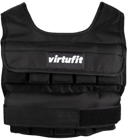 VirtuFit Verstellbare Gewichtsweste Pro - 20 kg - Trainingsweste - Krafttraining