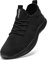Tvtaop Chaussures de Sport Running Femme Sneakers Fitness Basket Tennis Légères Respirante Outdoor Training,Noir 41 EU