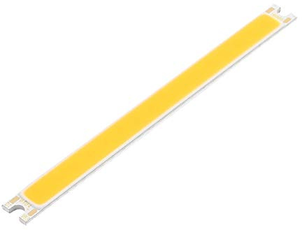 New Lon0167 DC 12-14V 4W 100mm x 8mm COB LED Light Super Bright Lampe Chip Warmweiß (DC 12-14V 4W 100mmx8mm COB LED Super helle Lampe Chip warmweiß
