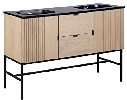 Meuble de Salle de Bain 140 cm à Pieds Studio avec Vasque