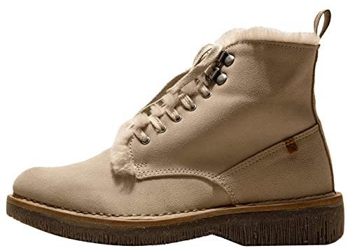 El Naturalista Damen Schnürstiefeletten Volcano, Frauen Schnürboots,Wechselfußbett,Warmfutter,Winterstiefel,Winterschuhe,Piedra,37 EU / 4 UK