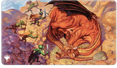 Ultra PRO - 19730 - Dominaria Remastered Black Stitched Playmat ft. Sneak Attack