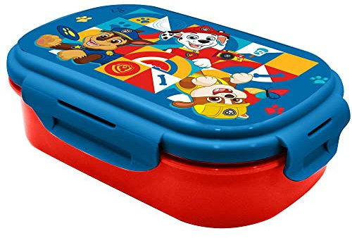 Sandwichera + cubierto Patrulla Canina Paw Patrol