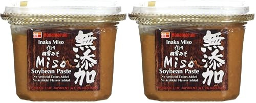 Hanamaruki Cup Mutenka Inaka Miso Paste 750 g (Pack of 2)