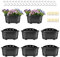 ORIMERC Lot de 8 pots de fleurs muraux à arrosage automatique de 24 cm pour plantes d'intérieur, balustrade, balcon, pot de fleurs à suspendre au mur, léger, café foncé