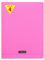 Calligraphe 18381Cpack Un lot de 4 Cahiers Agrafés Roses (une Marque de Clairefontaine) - 24x32 cm - 192 Pages Grands Carreaux - Papier Blanc 90 g - Couverture Polypro Transparent