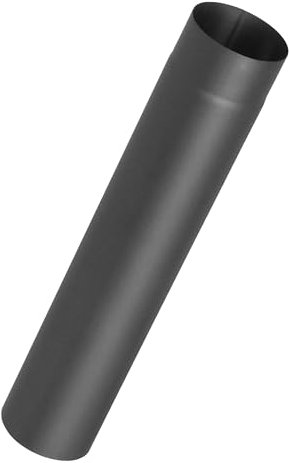 Kolor Rauchrohr Ofenknie Ofenrohr Bogen Rosette Abgasrohre Kaminofenrohr mit Farbe beschichtet 100-150 mm Bogen 45 Bogen 90 Rosette Rohr 250 Rohr 500 Rohr 1000 mm (Rohr 250 mm, Ø 110 mm)