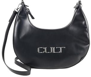 Cult - Shopper Tasche aus kunstleder, schwarz (31 X 26 X 17 cm)
