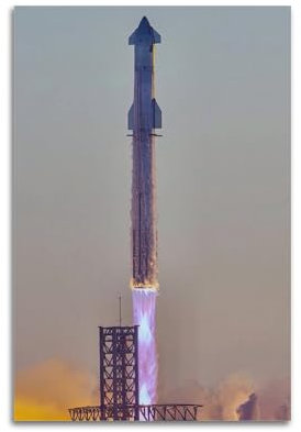 SpaceX Raumschiff-Startschiff, dekoratives Gemälde, Leinwand-Kunstbild, 40 x 60 cm