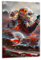 Generisch Max-Verstappen Poster auf Leinwand, Motiv: Formel 1, modernes Familiendekor-Poster, 30 x 45 cm, Wandbild