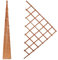 Garden Mile Grands panneaux de treillis en bois extensible de 140 cm x 70 cm, idéal pour les pois de senteur, les clématites, treillis de jardin en pin robuste pour plantes grimpantes