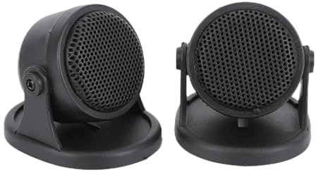 XFYESL Audio de Voiture Mini Tweeter dôme 12 V, 20 W, Haut-Parleur de Voiture Haute efficacité, réglable à 45 degrés, 98 DB, Audio Hi-FI pour Voiture Enceintes de Voiture